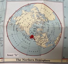 Vintage Kroll’s Map of Alaska and Western Canada