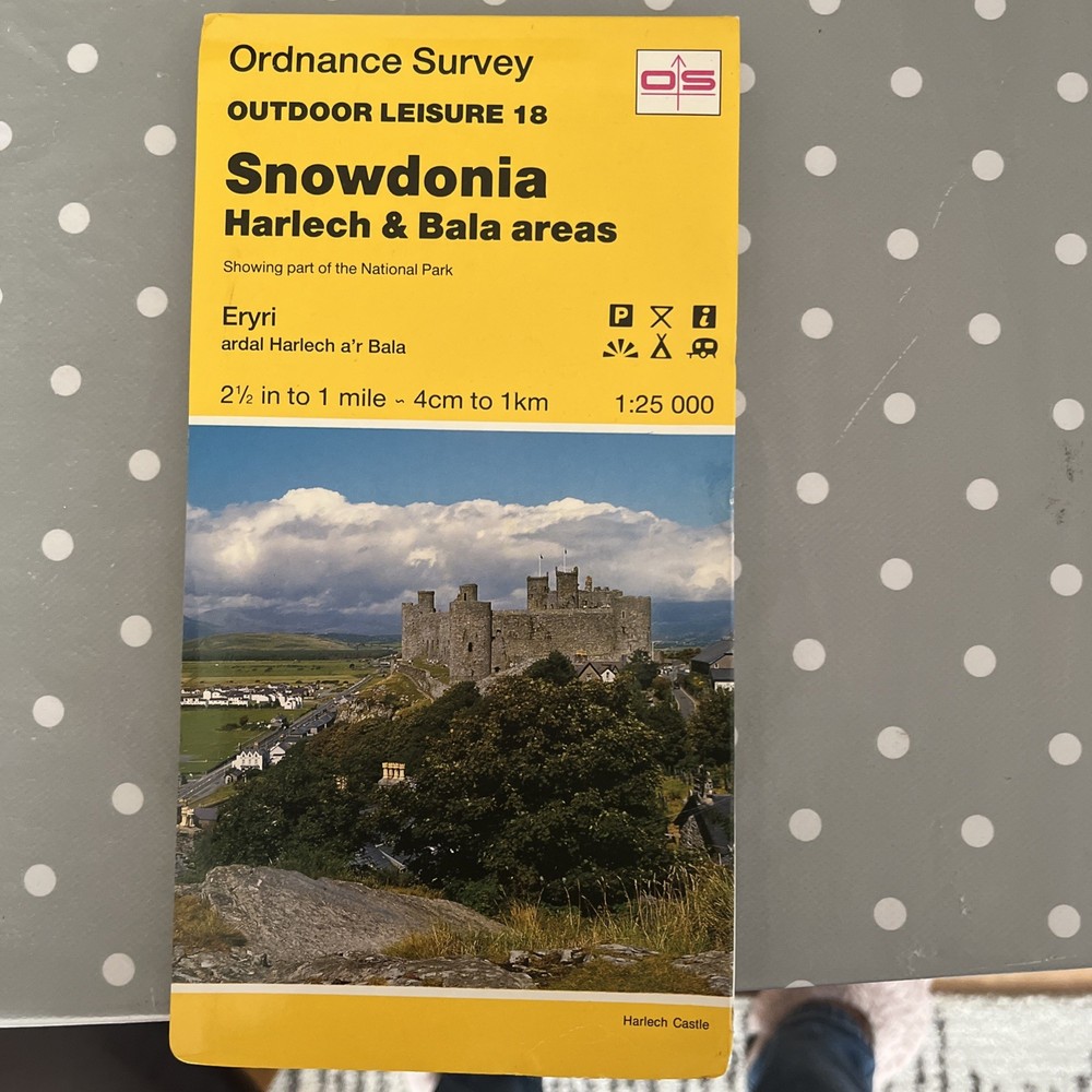 Outdoor Leisure Maps: Snowdonia – Harlec… by Ordnance Survey Sheet map, folded