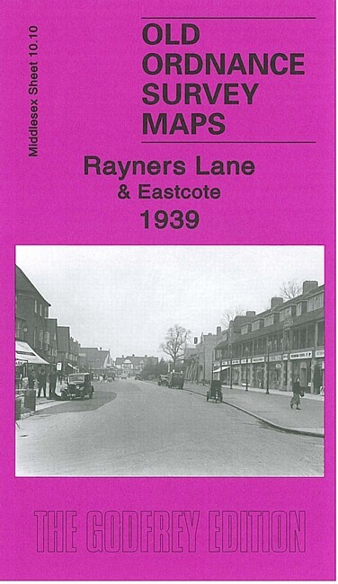 Rayners Lane & Eastcote 1939 Middlesex Sheet 10.10 by Alan Godfrey
