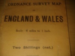 No.7 Large sheet series. ORD. SUR. MAP. ENG & WAL. 4M to 1″ Norf & Suff. (D27e)