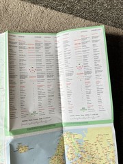 Europe World Region Map Hema Paper Immaculate Clean Barely Opened Free Post UK