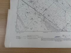 Antique 1900 Ordnance Survey Map Dumfriesshire LVI SE Mouswald Ruthwell 6 Inch