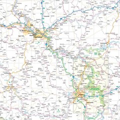 Rand McNally Easy to Read: West Virginia State Map