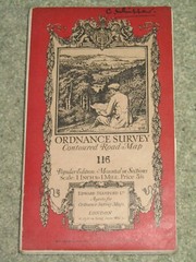 Ordnance Survey Popular Edn 1″ map: Chatham sheet 116 on dissected cloth 1929