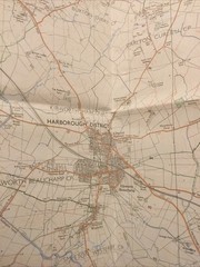 1993 Ordnance Survey Pathfinder Map 916 SP 69/79 Wigston And Kibworth Beauchamp