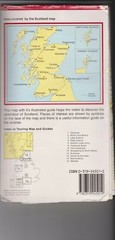 Scotland Touring Map Ordnance Survey Guide 1 Inch to 8 Miles Eilean Donan