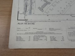Ordnance Survey 1:1250 Plan NT 2673 NE Holyrood Palace Edinburgh 1963 Map