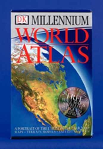 DK Millennium World Atlas: A Portrait – Hardcover, by DK Publishing – Acceptable