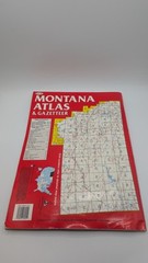 DAMAGE READ Montana Atlas by DeLorme Map Staff (1997, Trade Paperback)