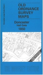 Doncaster Hall Gate 1850 Doncaster Large Scale Sheet 4 by Alan Godfrey