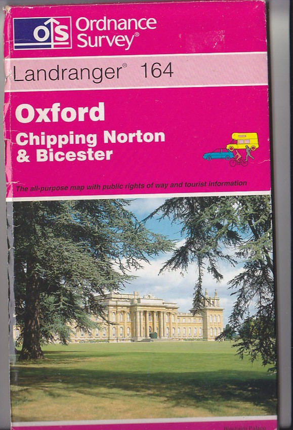 Ordnance Survey 1:50,000 Landranger Series Sheet 164 – Oxford, Chipping Norton