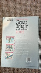 Motorist Atlas Great Britain & Ireland 2005 Marks & Spencer Road Map M&S