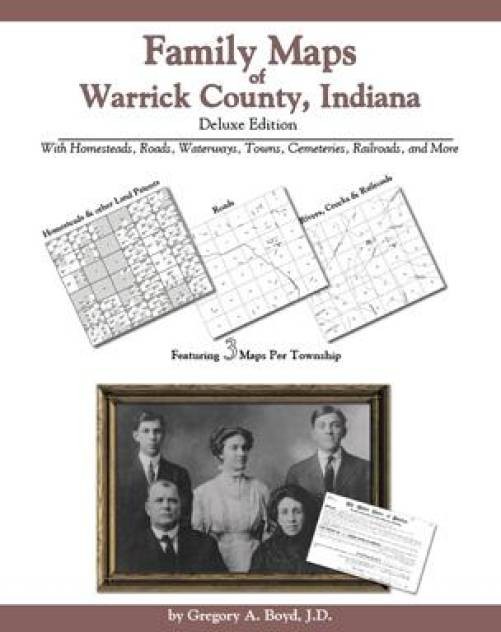 Genealogy Family Maps Cemetery Warrick County Indiana