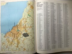 Vintage Rand McNally Cosmopolitan World Atlas 1972 Maps Globe World US Hardback
