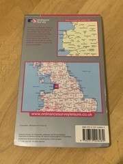 Ordnance Survey Landranger Map 102 Preston & Blackpool – Lytham St Annes (2004)