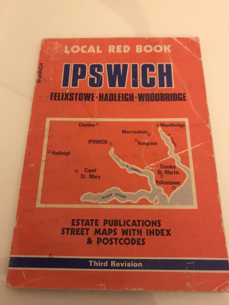 Local Red Book Ipswich Estate Publications Street Map