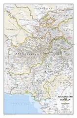 Afghanistan/pakistan, Tubed: Wall Maps Countries & Regions