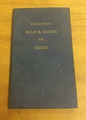 VINTAGE CHICHESTER’S MAP & GUIDE OF PARIS – METRO/HOTELS – SECOND EDITION