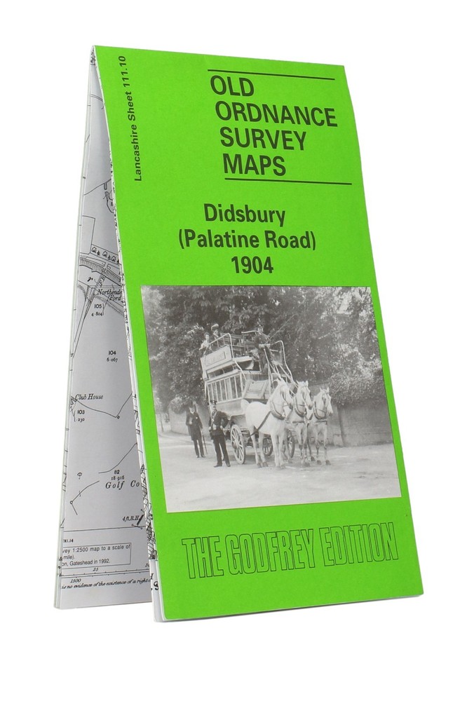 Didsbury, Palatine Road, 1904. Old Ordnance Survey Maps. Godfrey Edition, 1992