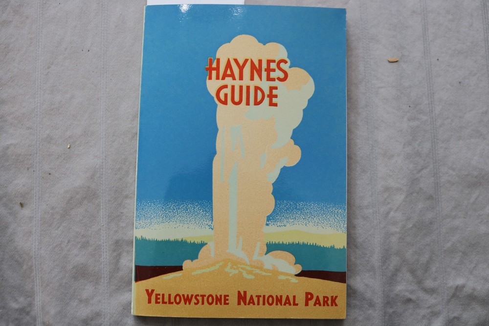 1952 HAYNES GUIDE YELLOWSTONE NATIONAL PARK – FOLD-OUT MAP – K 3460