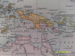 Antique Map. OCEANIA. c1900. VG.