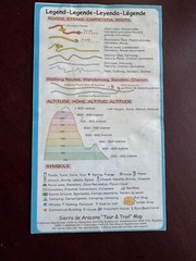 Sierra De Aracena (Spain) 2004 Tour & Trail Map by David Brawn