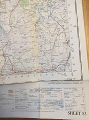1955 Ordnance Survey One Inch Seventh Series Map Penrith (incl Appleby )