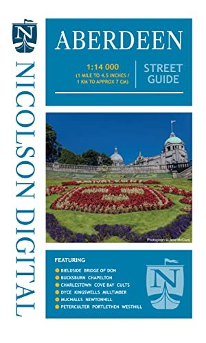 Nicolson Aberdeen Street Guide by Val Fry Sheet map Book The Fast Free Shipping