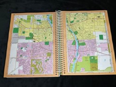 CHICAGOLAND ATLAS 2000 Edition by American Map Corp. Hardcover & Spiral