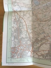 1991 Ordnance Survey Pathfinder Map 701 SD 81/91 Bury , Rochdale & Littleborough