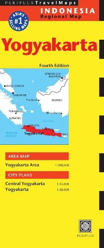 Periplus Editors Yogyakarta Travel Map Fourth Edition (Map)