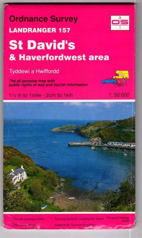 Landranger Sheet 157 St. David’s : Ordnance Survey