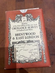 Ordnance Survey Reprint Of Sheet 72 Brentwood & East London