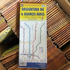 BUENOS AIRES & ARGENTINA NE 1:12,500/1:2,200,000 By Itmb Canada & Lan Joyce NEW