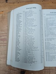 Vintage Burrow’s RAC County Map & Gazetteer no 13. Yorkshire. Fifth Edition