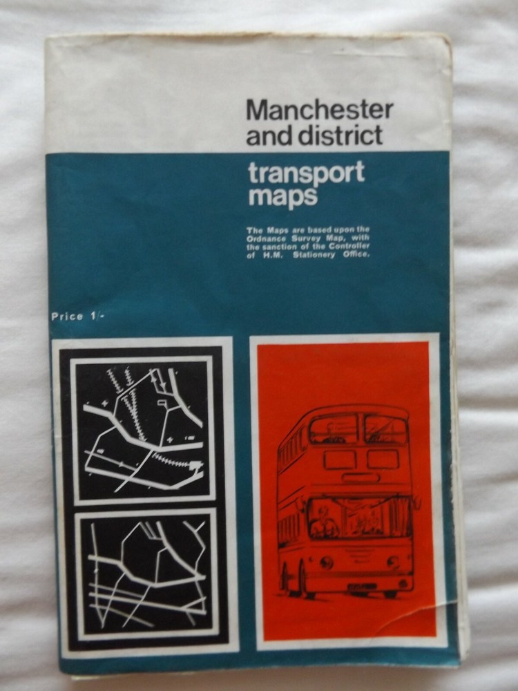 MANCHESTER AND DISTRICT VINTAGE TRANSPORT MAPS PAPERBACK