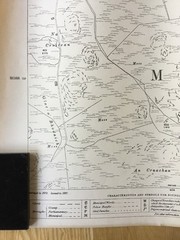 1899 Ordnance Survey 25 Inch Sheet Map Of Bunessan , Isle Of Mull , Argyllshire