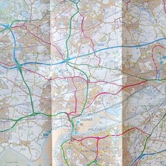Ordnance Survey Landranger Map 108: Liverpool, Southport & Wigan (2002).