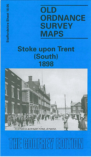 Stoke upon Trent (South) 1898 & 1923 Staffordshire Sheet 18.05