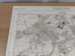 Ordnance Survey Map NT 26 NW Midlothian Colinton Pentland Hills 1958 6 Inch