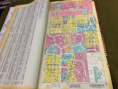 Kroll’s large Folio plat Atlas of Seattle: EASTSIDE Bellevue Medina Supplement