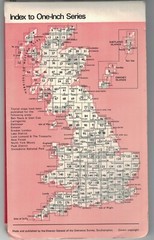 Vintage Ordnance Survey SNOWDON 1969 Sheet 107 One Inch Map
