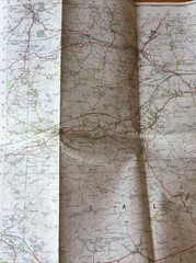 1960 Ordnance Survey One Inch Seventh Series Map 167 Salisbury (incl Netheravon