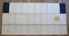 Vintage Map Bartholomew’s Contour Motoring Map FRANCE 1920s 2x Cloth backed maps