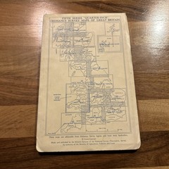 NORTH WALES & LANCASHIRE 1962 paper Ordnance Survey Quarter Inch Map Sheet 10