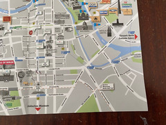 4 x Hotel Desk Map Berlin 2019
