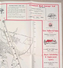 Hayes and Harlington Official Street Plan • Published by G.W. May Ltd. (1963/64)