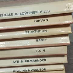 Ordnance Survey Metric Map 1:50000 Dunn Wilson Job Lot Girvan Banff Whitby