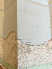 1987 Ordnance Survey Pathfinder Map 988 SN 25/35 New Quay And Aberporth