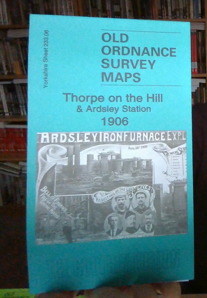 MAP OF Thorpe on the Hill 1906 Yorkshire Sheet 233.06 by Martin Handley NEW